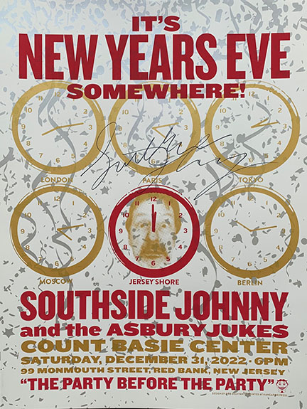 New Years 2022 somewhere Poster - Autographed